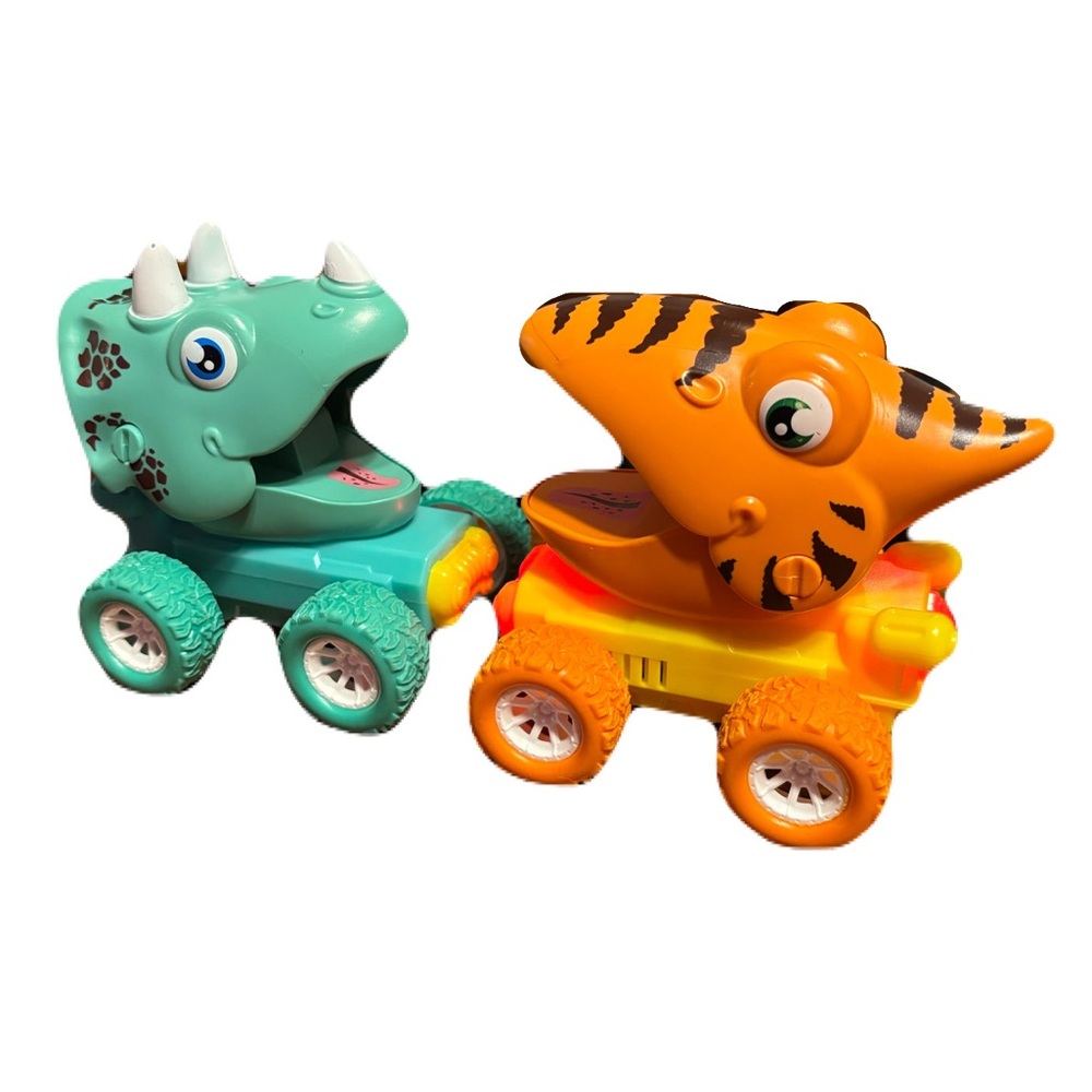 5/$25 Dinosaur Push Cars with Lights and Sounds